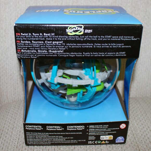 3/118❤️Perplexus Rebel 3D Maze Puzzle Toy Brain Teaser Gravity Game 70 Obstacles - Picture 8 of 10